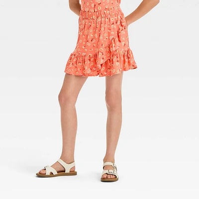 Girl Ruffle Hem Skort