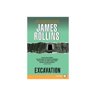 Excavation LP - Large Print by James Rollins (Paperback)