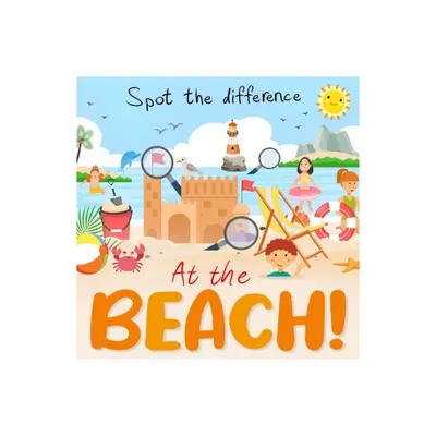 Spot the Difference - At the Beach! - Large Print by Webber Books (Paperback)