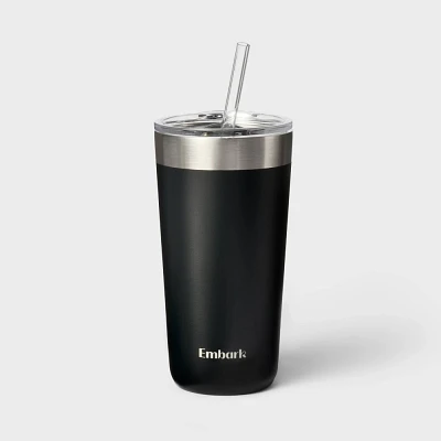 20oz Stainless Steel Straw Tumbler