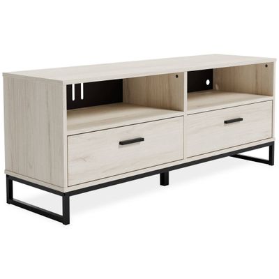 59 Socalle TV Stand for TVs up to 63 White/Black/Gray - Signature Design by Ashley
