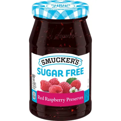 Smuckers Sugar Free Red Raspberry Preserves - 12.75oz