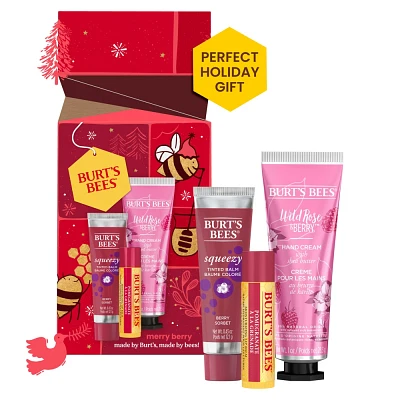 Burts Bees Merry Berry Lip Balm Gift Set