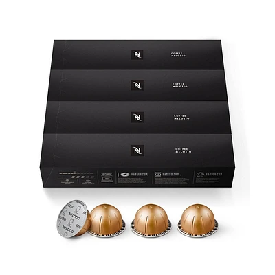 Nespresso Vertuo Melozio Coffee Capsules Medium Roast - 40ct