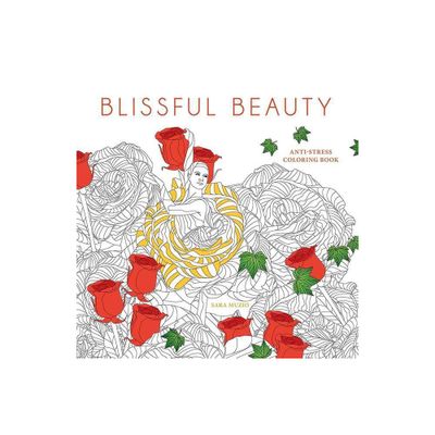 Blissful Beauty Coloring Book - (Dover Adult Coloring Books) by Sara Muzio (Paperback)