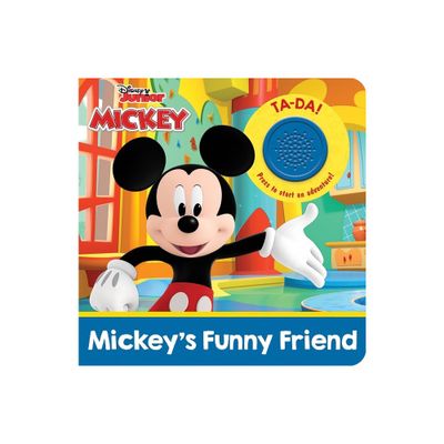 Disney Junior Mickey Mouse Funhouse: Mickeys Funny Friend Sound Book - by Pi Kids (Mixed Media Product)