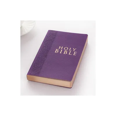 KJV Budget Gift & Award Lux-Leather Purple - (Leather Bound)