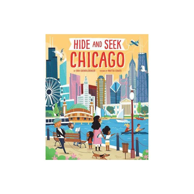 Hide and Seek Chicago - (Hide and Seek Regional Activity Books) by Erin Guendelsberger (Hardcover)