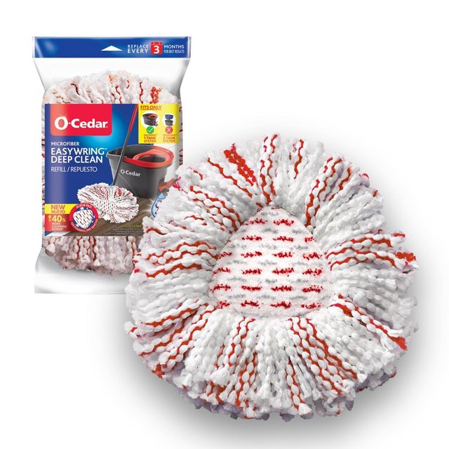 O-cedar Microfiber Cloth Mop & Quickwring Bucket System With 1 Extra Refill  : Target