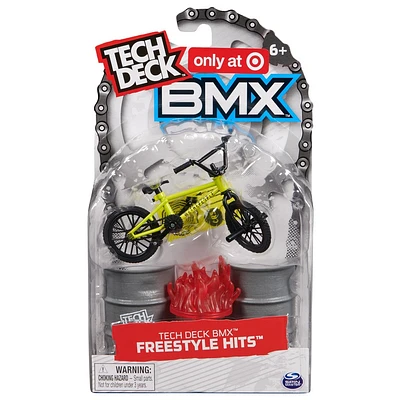 Tech Deck BMX Freestyle Hits - Finger Bike with Freestyle Obstacle - Wethepeople Bikes - Brown/Black