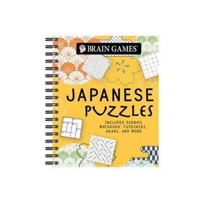 Brain Games - Japanese Puzzles - by Publications International Ltd & Brain Games (Spiral Bound)