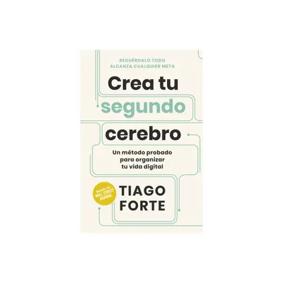 Crea Tu Segundo Cerebro (Building a Second Brain Spanish Edition) - by Tiago Forte (Paperback)