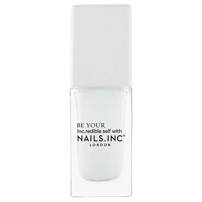 Nails Inc. Nail Polish - White - Bright Mews - 0.27 fl oz