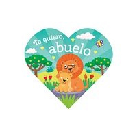 Heart-Shaped BB - I Love Grandpa (Spanish) - by Ashley Matthews (Board Book)