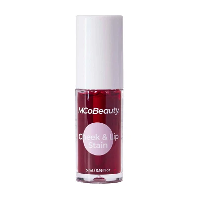 MCoBeauty Cheek & Lip Stain 2-in-1 Liquid Tint - Rosy Red