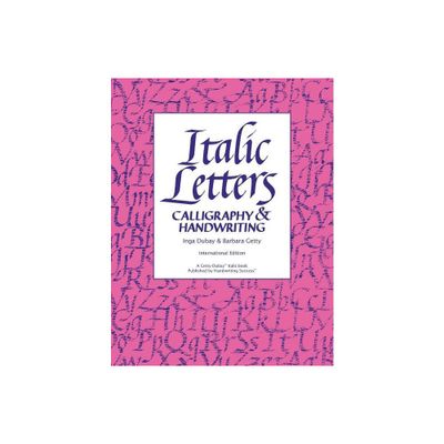 Italic Letters - by Inga DuBay & Barbara Getty (Paperback)