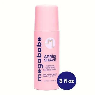 Megababe Aprs Shave Ingrown Hair & Razor Bump Roll-On Solution - 3 fl oz