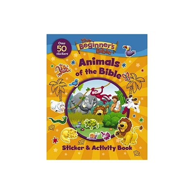 The Beginners Bible Animals of the Bible Sticker and Activity Book - (Paperback)