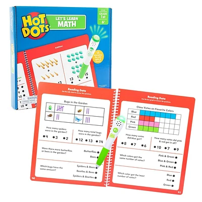 Educational Insights Hot Dots Lets Learn Math - 1st Grade