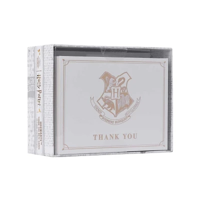 Harry Potter: Hogwarts Thank You Boxed Cards (Set of 30) - by Insights (Hardcover)