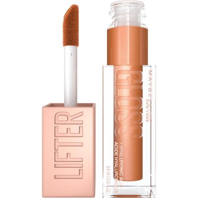 Maybelline Lifter Lip Gloss Makeup with Hyaluronic Acid - Bronzed Collection - Gold - 0.18 fl oz