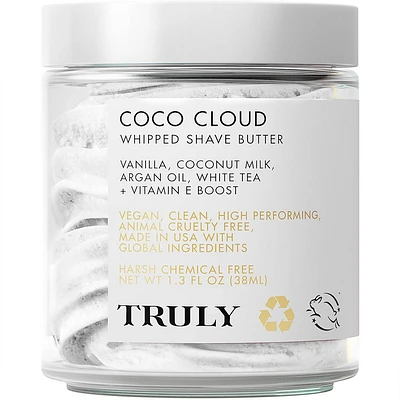 TRULY Coco Cloud Whipped Shave Butter - 1.3 fl oz - Ulta Beauty