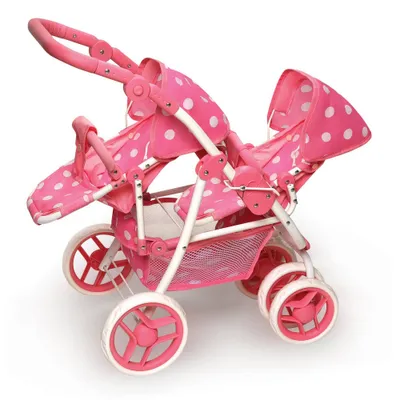 Badger Basket Reversible Double Doll Stroller