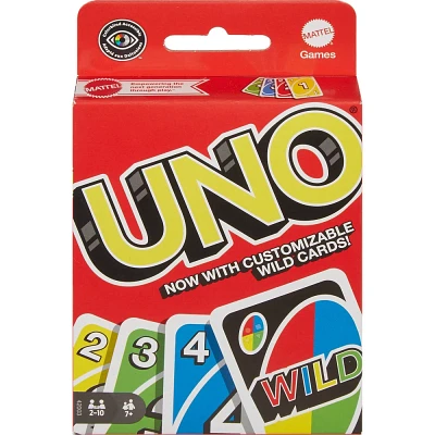 UNO Card Game for Kids, Adults & Family Game Night, Original Game of Matching Colors & Numbers