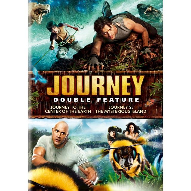 Journey to the Center of the Earth/Journey 2: The Mysterious Island (DVD)