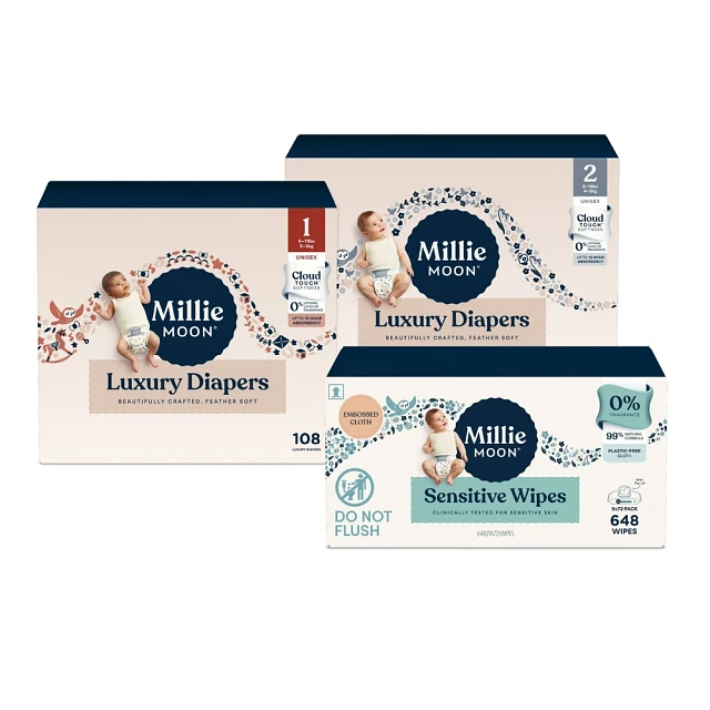 Free Sample Of Millie Moon Luxury Diapers