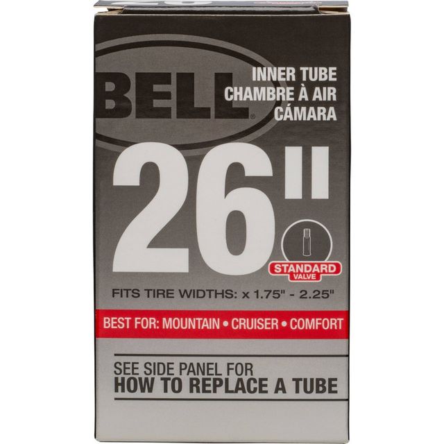 Bell 26 Standard Bike Inner Tube - Black