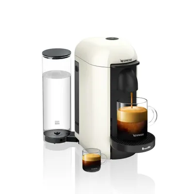 Nespresso VertuoPlus Single-Serve Coffee Maker and Espresso Machine by Breville, White - Hearth & Hand with Magnolia