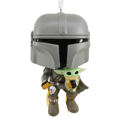 Hallmark Funko POP! Star Wars: The Mandalorian & Grogu Christmas Tree Ornament