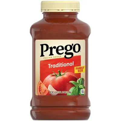 Prego Pasta Sauce Traditional Italian Tomato Sauce - 45oz