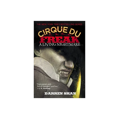 A Cirque Du Freak: A Living Nightmare - by Darren Shan (Paperback)