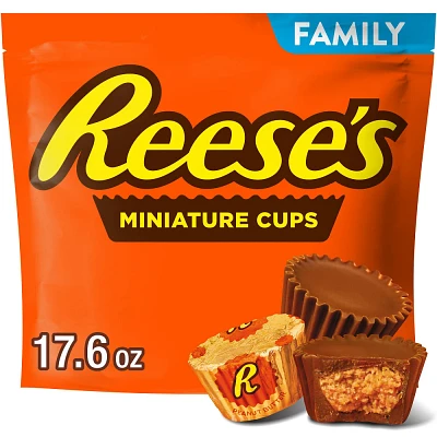 Reeses Miniatures Milk Chocolate Peanut Butter Cups Candy