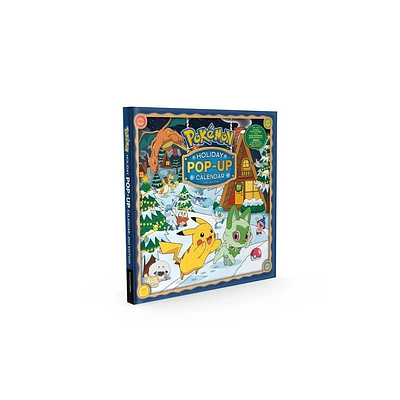 Pokmon Holiday Advent Pop-Up Tree Calendar - (Pokemon Pikachu Press) by Pikachu Press (Hardcover)