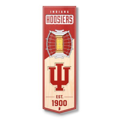 NCAA Indiana Hoosiers 6x19 Stadium Banner