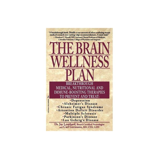 The Brain Wellness Plan - by Lombard (Paperback)