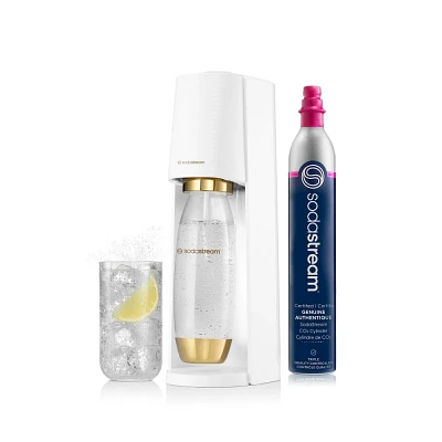 SodaStream Terra Sparkling Water Maker with CO2 and Carbonating Bottle : BPA-Free Soda Streamer Machine