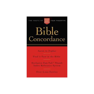 Pocket Bible Concordance - (Nelsons Pocket Reference) by Thomas Nelson (Paperback)