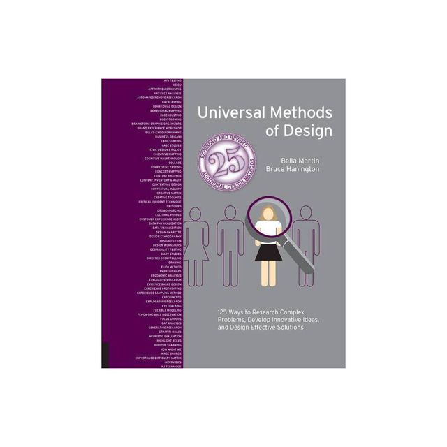 Universal Methods of Design, Expanded and Revised - (Rockport Universal) by Bruce Hanington & Bella Martin (Paperback)