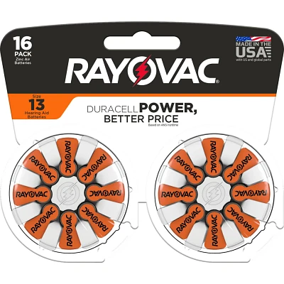 Rayovac Size 13 1.45V Hearing Aid Battery