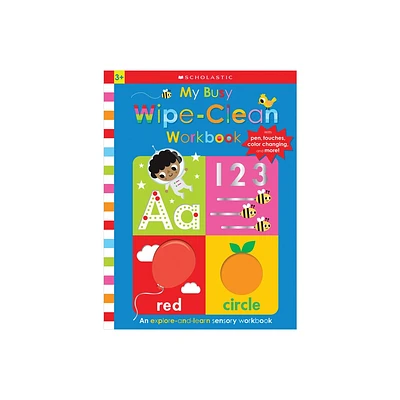 My Busy Wipe-Clean Workbook: Scholastic Early Learners (Busy Book) - (Hardcover)