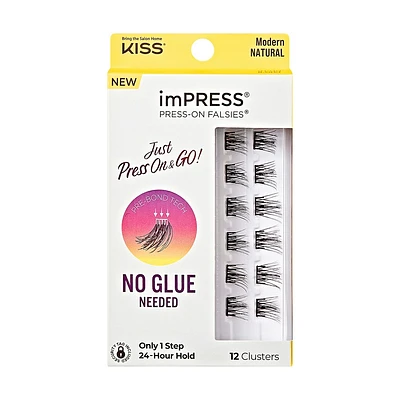 KISS Products imPRESS Press-On False Eyelashes - No. 03 - 6pr