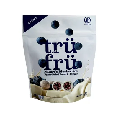 Tru Fru Hyper-Dried Blueberries & Crme Candy - 4.2oz