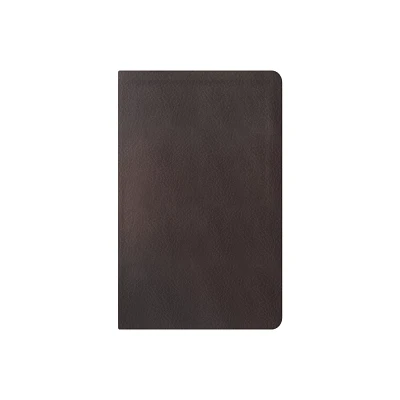 La Biblia de Estudio de la Reforma, Edicin Condensada, Dark Brown - by R C Sproul (Leather Bound)