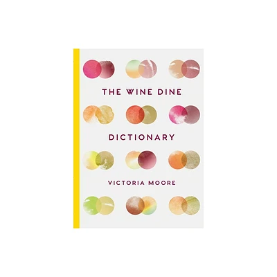 The Wine Dine Dictionary - by Victoria Moore (Hardcover)