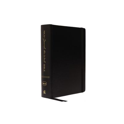 NKJV, Journal the Word Bible, Large Print, Hardcover, Black, Red Letter Edition - by Thomas Nelson