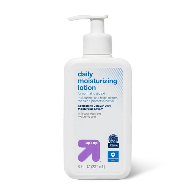 Daily Moisturizing Lotion for Normal to Dry Skin Unscented